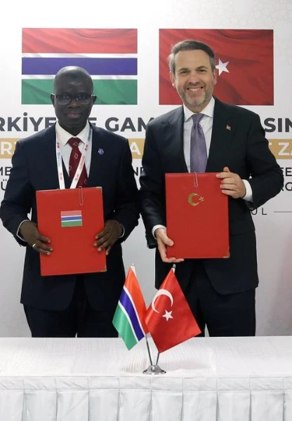 Türkiye ile Gambiya'dan enerji alanında işbirliği