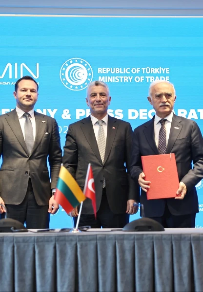 Türkiye ve Litvanya JETCO Protokolü imzaladı