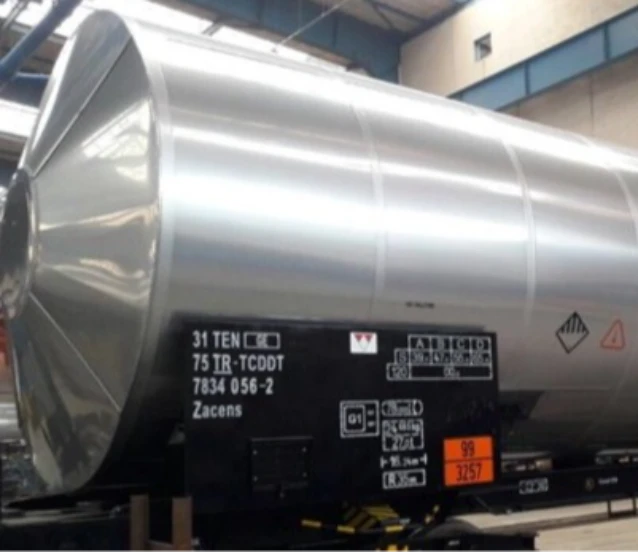 9 ZACENS tipi sarnıç vagonu MSB’ye teslim edildi