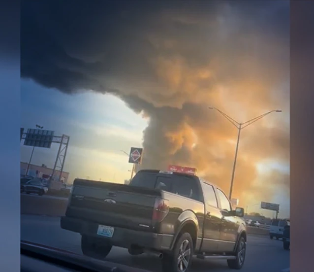 ABD'de kargo uçağı 340 km hızla düştü! Çalışmalar sürüyor