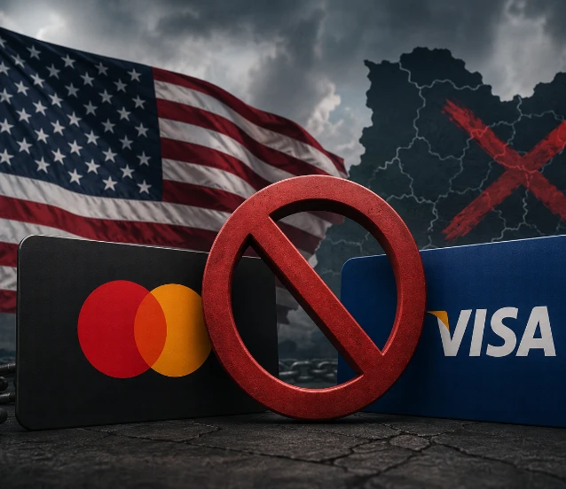 ABD'den yeni yaptırım kararı! O ülkede Mastercard ve Visa kullanılamayacak