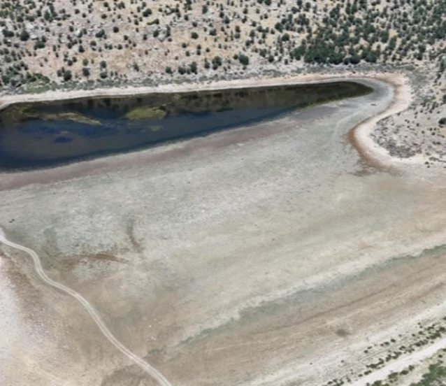 Adıyaman'daki Sülüklü Göl, kuruma tehlikesiyle karşı karşıya