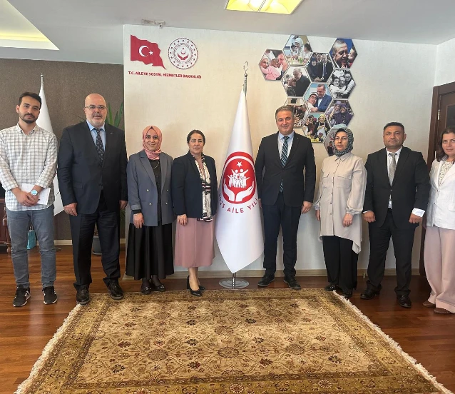 Aile ve Sosyal Hizmetler Bakanlığı ile işbirliği adımları