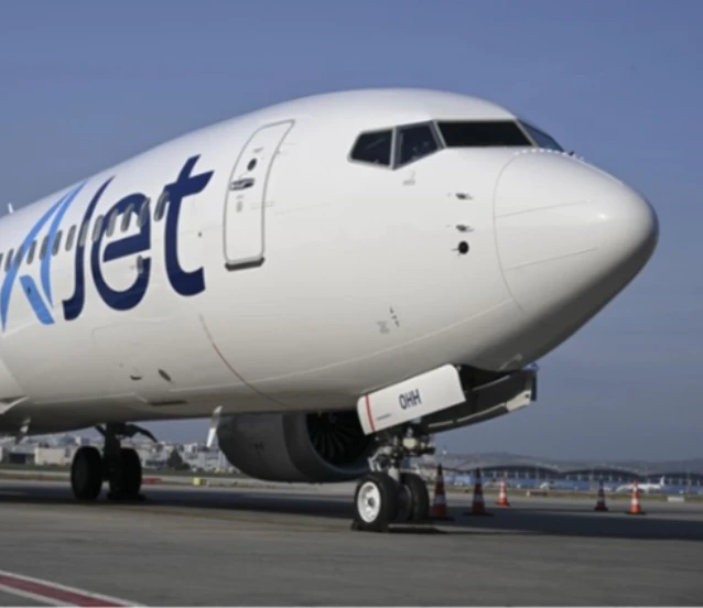 AJet'in yeni uçağı Boeing 737-8 MAX İstanbul'a geldi
