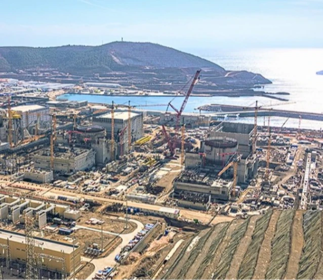 Akkuyu Nükleer’de önemli adım: Reaktör şaftı bileşeni yerine yerleştirildi