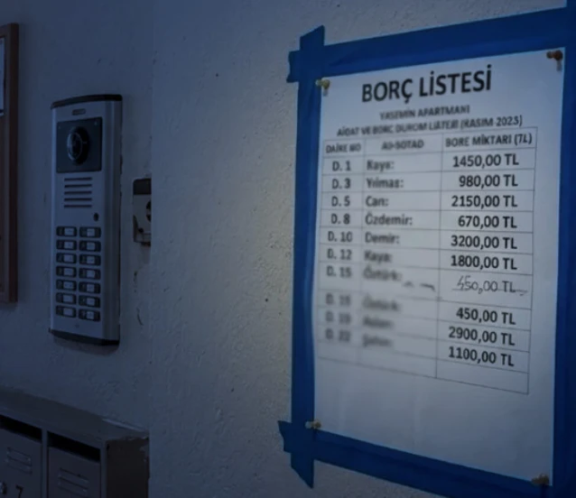Apartmanlarda yeni dönem: Aidat borçluları listesi panolara asılamayacak