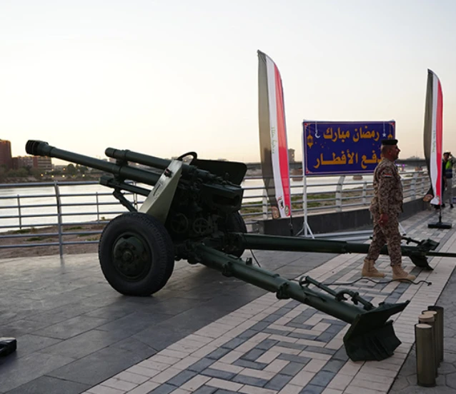 Bağdat'ta Osmanlı mirası iftar topu yeniden ateşlendi