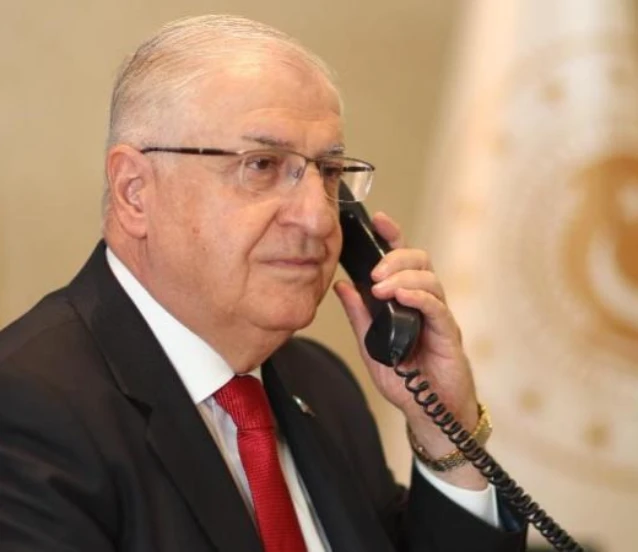 Bakan Güler, İranlı mevkidaşı ile görüştü