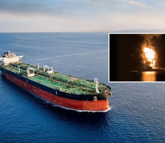 Basra Körfezi'nde iki petrol tankeri vuruldu!