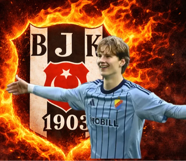 Beşiktaş yeni golcüsünü İsveç'te buldu! August Priske imzaya yakın