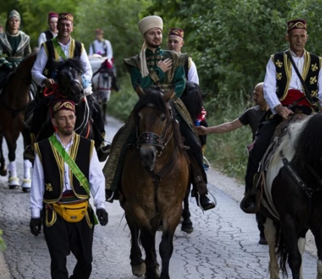 Bosna Hersek'te 515. Ayvaz Dede Şenlikleri'ne katılacak atlılar yola çıktı