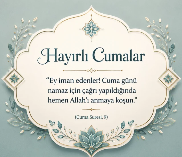 Yeni Cuma mesajları 2026