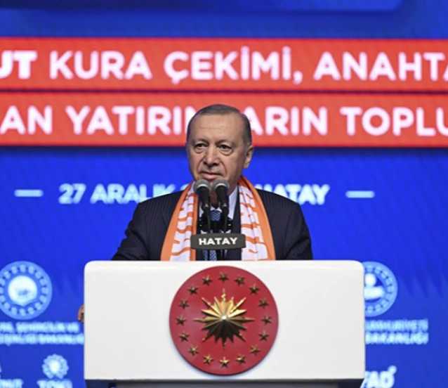 455 bininci afet konutu hak sahiplerine teslim edildi