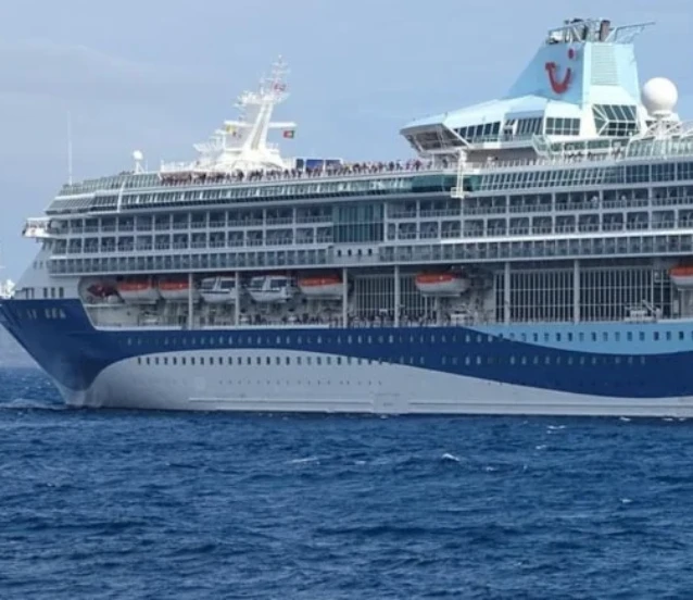 Dev yolcu gemisi Marmaris'te:  1798 turist getirdi