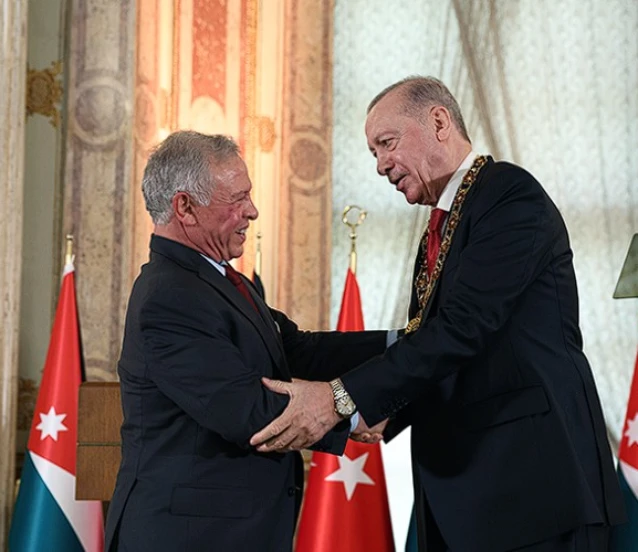 Dolmabahçe’de önemli buluşma! Ürdün Kralı 2. Abdullah: Türkiye'nin rolü hayati