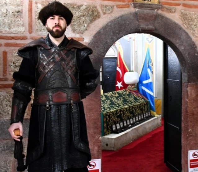 Ertuğrul Gazi Türbesi geçen yıl yaklaşık 3 milyon ziyaretçiyi ağırladı