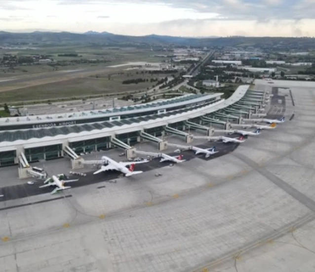 Esenboğa Havalimanı'nda tatbikat!