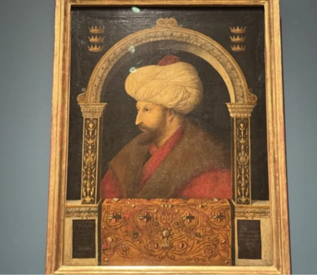 Fatih Sultan Mehmet'i tasvir eden portre Londra'da sergileniyor