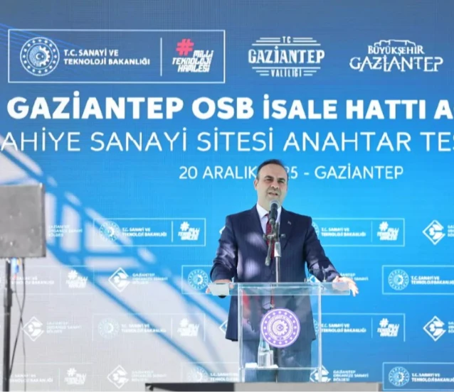 Fırat’ın suyu Gaziantep OSB’ye ulaştı