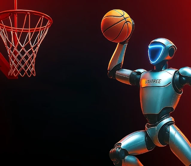 İnsansı robot Unitree G1’den akıcı basketbol hareketleri