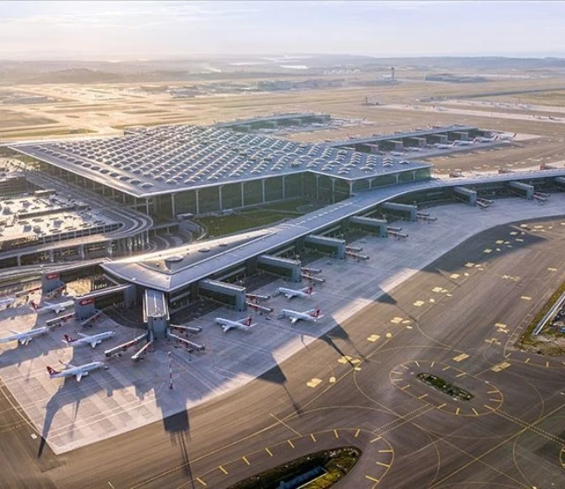 İstanbul Havalimanı günlük 1529 uçuşla nisanda zirvede