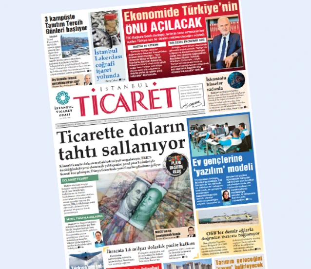 İstanbul Ticaret Gazetesi'nin 3368. sayısı yayımlandı!