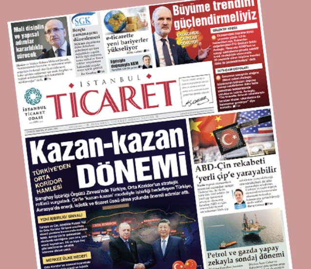 İstanbul Ticaret Gazetesi'nin 3375. sayısı yayımlandı!
