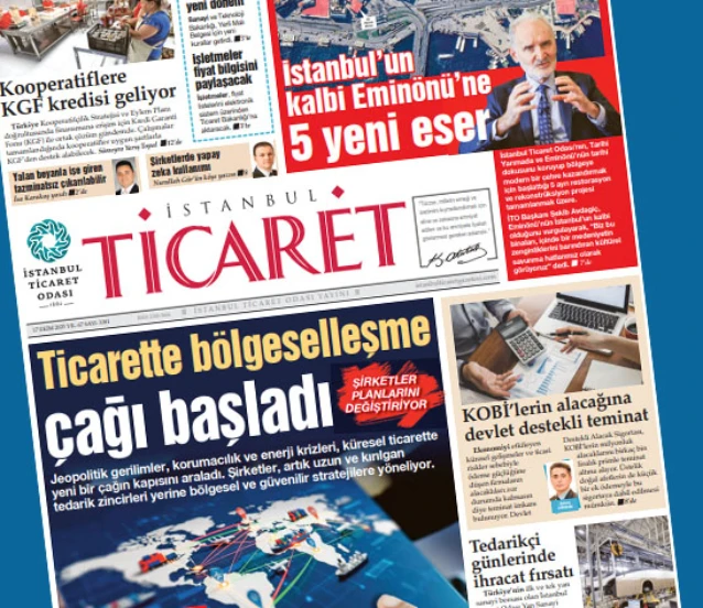 İstanbul Ticaret Gazetesi'nin 3381. sayısı yayımlandı!
