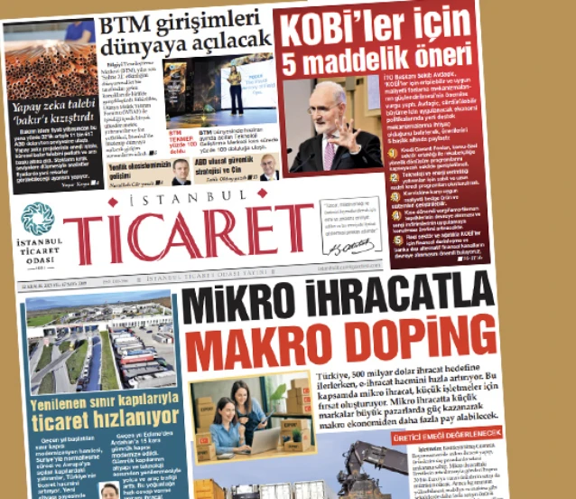 İstanbul Ticaret Gazetesi'nin 3389. sayısı yayımlandı!