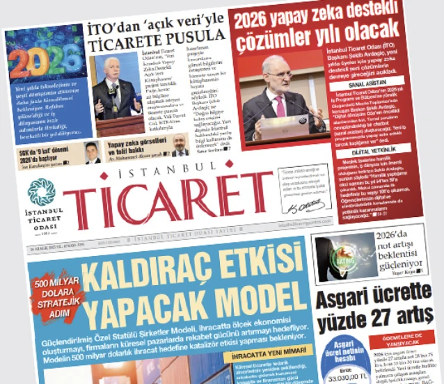 İstanbul Ticaret Gazetesi'nin 3391. sayısı yayımlandı!