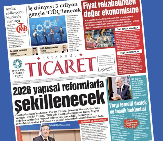 İstanbul Ticaret Gazetesi'nin 3393. sayısı yayımlandı!
