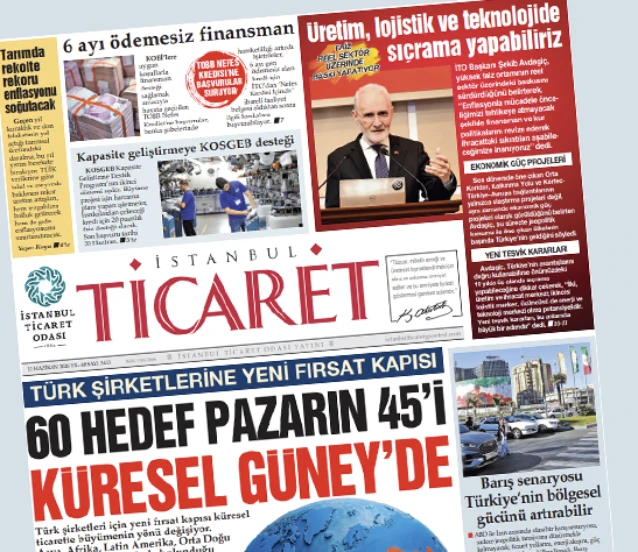 İstanbul Ticaret Gazetesi'nin 3413. sayısı yayımlandı!