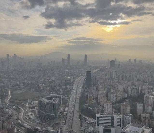 İstanbul'da hava kirliliği geçen yıla göre yüzde 23 arttı