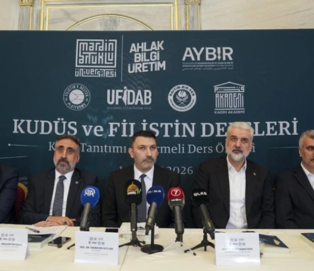 İstanbul'da Kudüs ve Filistin Dersleri kitabının tanıtımı yapıldı