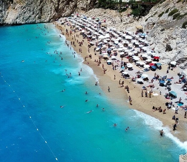 Kaputaş Avrupa'daki en iyi 10 plaj listesine girdi