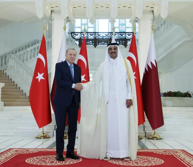Katar Emiri Al Sani: Türkiye ile iş birliğimiz istikrarlı şekilde ilerliyor