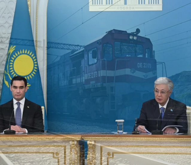 Kazakistan ve Türkmenistan'dan ortak demir hattı projesi!