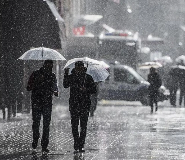Meteorolojiden 9 il için sarı kodlu uyarı