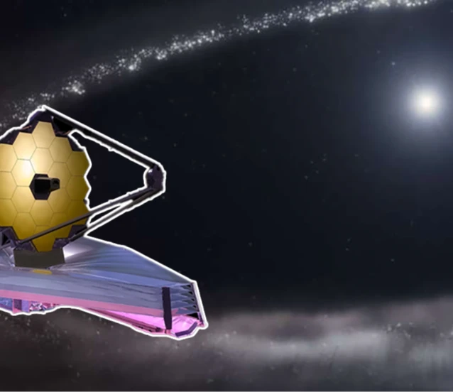 NASA Webb teleskobu, uzak bir yıldızın etrafında donmuş su tespit etti