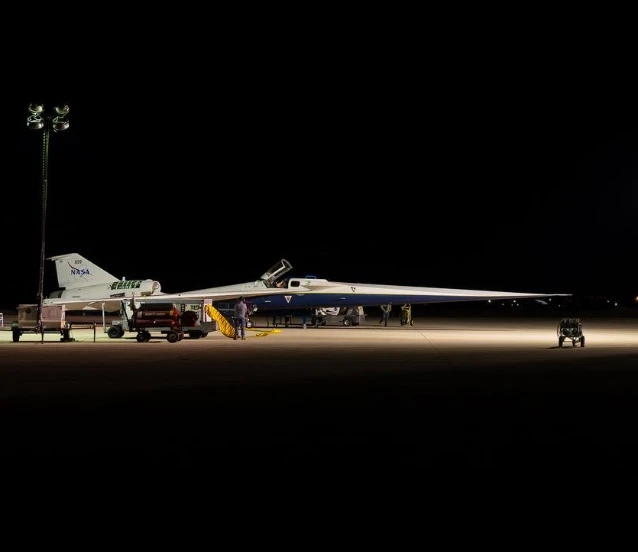 NASA'nın X-59 sessiz süpersonik uçağı ilk uçuşuna hazır