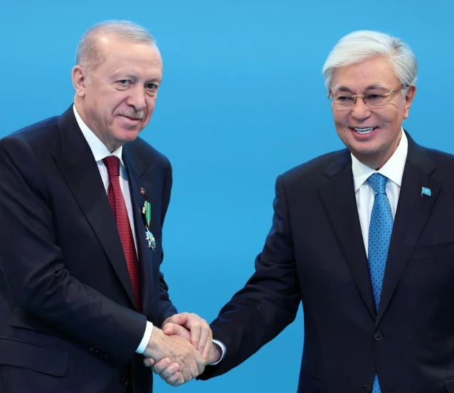 Cumhurbaşkanı Erdoğan: Kazak petrolü Türkiye üzerinden dünyaya açılacak