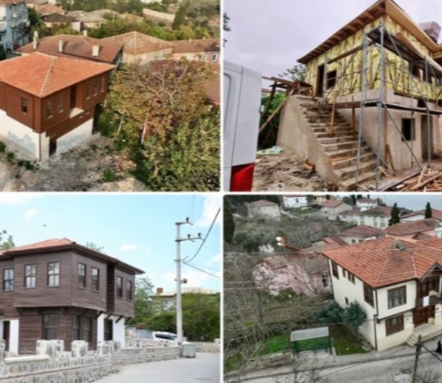 Osmanlı mirası Tavşancıl Evleri restore ediliyor