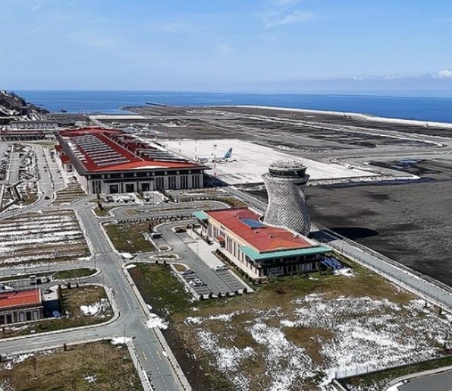 Rize-Artvin Havalimanı'nı Kasım'da 100 bine yakın yolcu kullandı