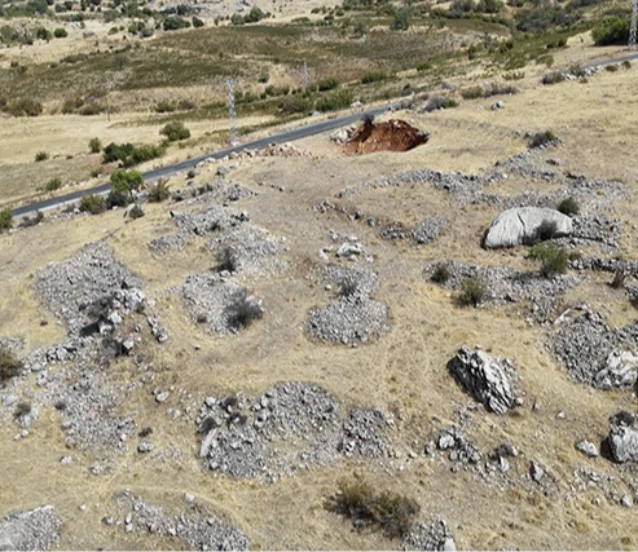 Roma dönemine ait yerleşim alanı Adıyaman kırsalında bulundu