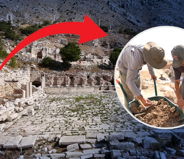 Sagalassos’un 1892 yıllık Odeon’u gün yüzüne çıkıyor