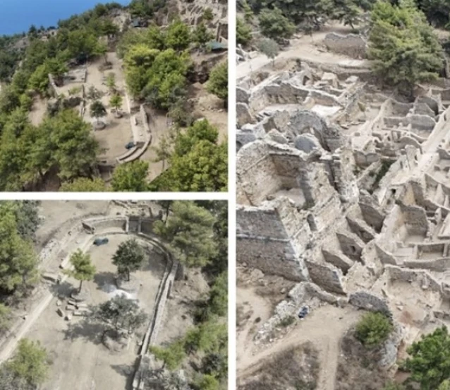 Syedra Antik Kenti'nde 1800 yıllık stadyum gün yüzüne çıkarıldı