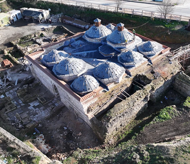 Tarihi Gazi Mihal Hamamı turizme yeni soluk olacak