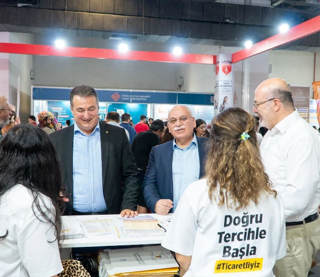 Tercih fuarında büyük ilgi