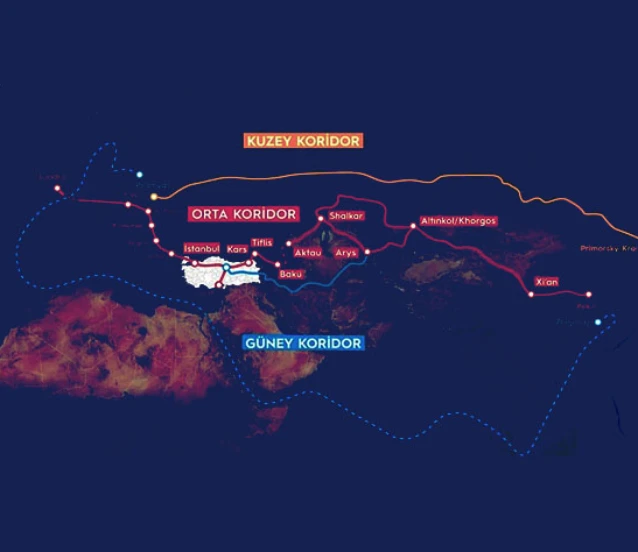 Ticarette yeni merkez Türkiye: Uzak Asya–Avrupa hattının güvenli rotası Türkiye’ye yöneldi