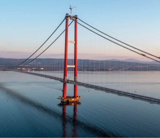 Trafiğe çıkacaklar dikkat! Çanakkale 1915 köprüsünde çalışma var